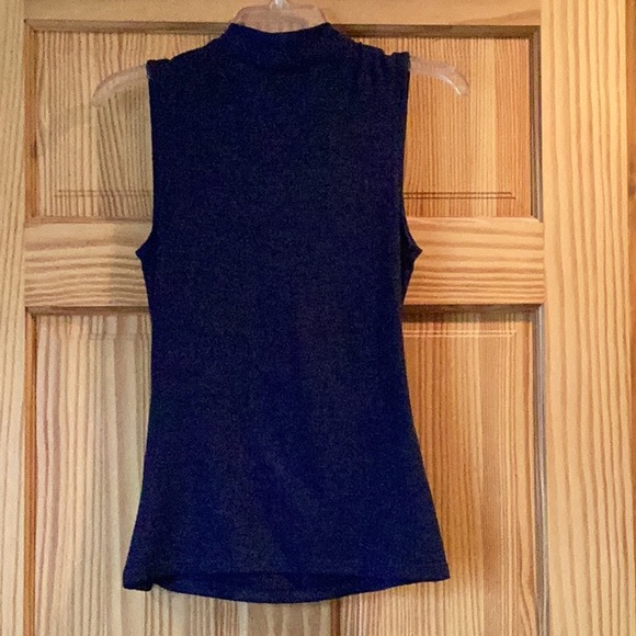 41 Hawthorne Benni wrap front ruched knit top - Picture 2 of 2